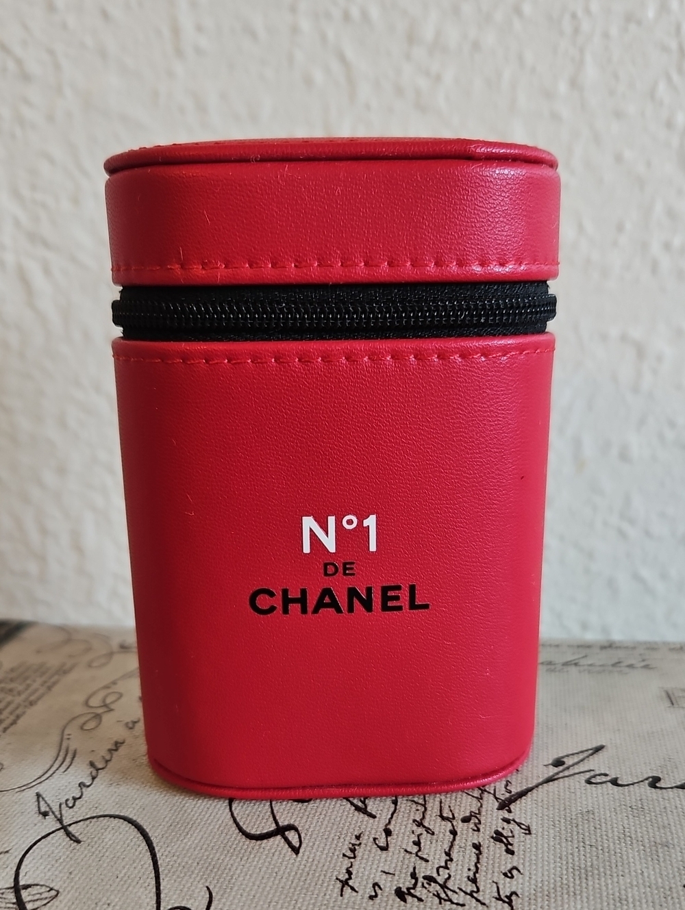 CHANEL Red N°1 Small Travel Case